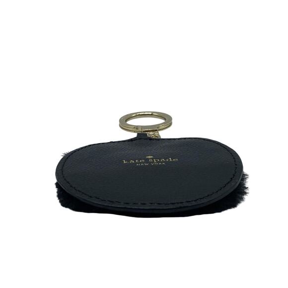 Kate Spade New York Cat Pouf Keychain EUC - Picture 2 of 10
